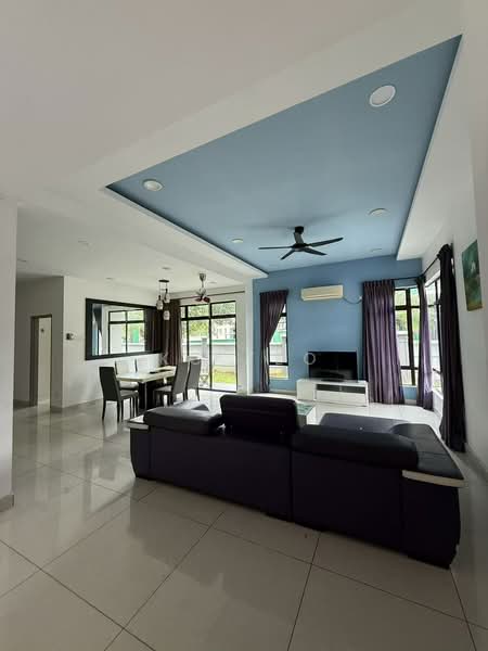 Rumah Kluster untuk Disewa di Taman Nusa Bestari (Iskandar Puteri (Nusajaya)) - Kc Teo - Living Room - PropertyGuru.com.my