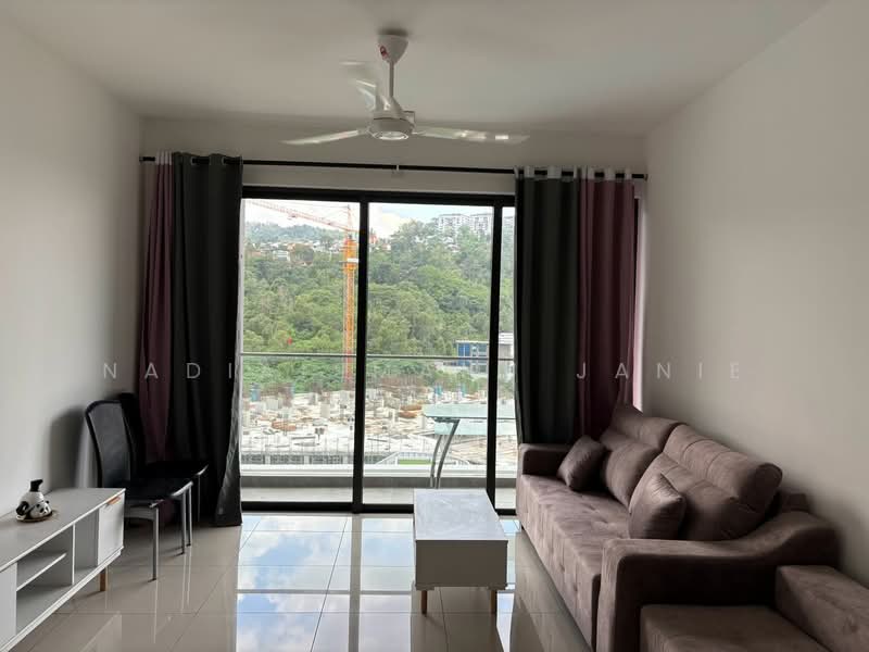 Kondominium untuk Disewa di Trinity Wellnessa - NadiaIsmanu Janie - Living Room - PropertyGuru.com.my