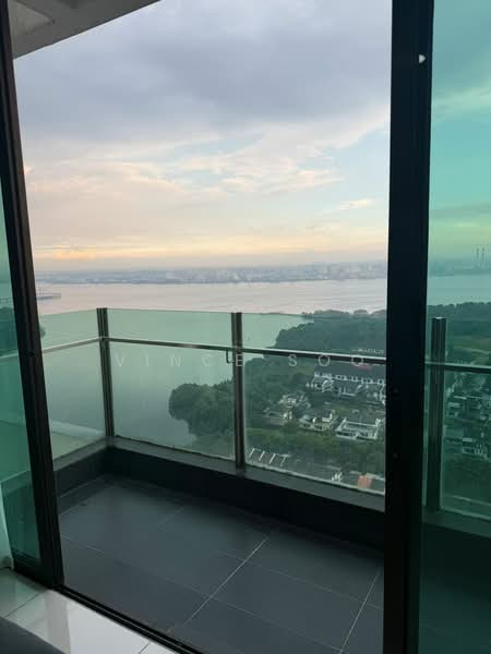 Service Residence for Rent at Wave @ Marina Cove - Vince Soo - Balcony - PropertyGuru.com.my