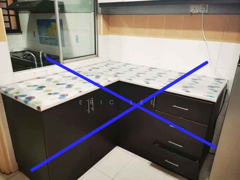 Pangsapuri untuk Disewa di Kipark Apartment - Eric Lee - Kitchen - PropertyGuru.com.my