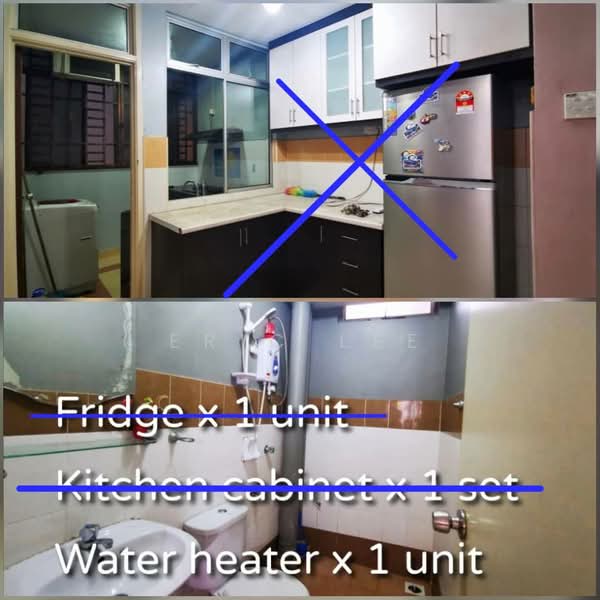 Pangsapuri untuk Disewa di Kipark Apartment - Eric Lee - Kitchen - PropertyGuru.com.my