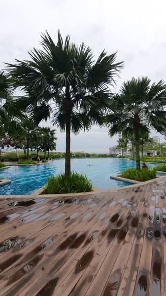 Condominium for Rent at Dwiputra Residences - Taty Nordin - Pool - PropertyGuru.com.my