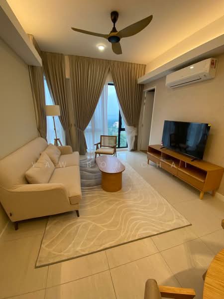 Servis Apartment untuk Disewa di The Sentral Suites - Yaw Bon Chai - Living Room - PropertyGuru.com.my