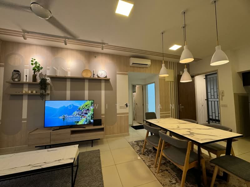 Servis Apartment untuk Disewa di Setia City Residences - Dawitt Tan - Living Room - PropertyGuru.com.my