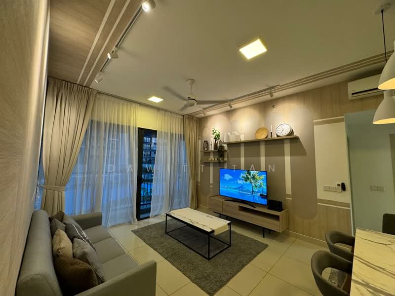 Servis Apartment untuk Disewa di Setia City Residences - Dawitt Tan - Living Room - PropertyGuru.com.my