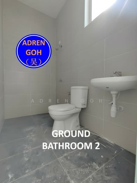 Rumah Berkembar untuk Disewa di Nibong Tebal (Penang) - Adren Goh - Ground Bathroom 1 - PropertyGuru.com.my