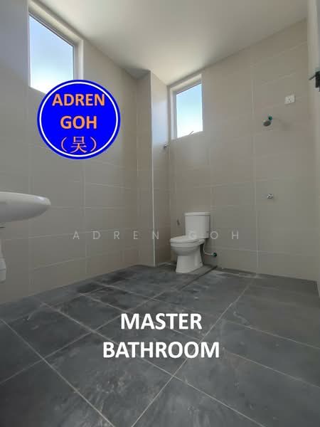 Rumah Berkembar untuk Disewa di Nibong Tebal (Penang) - Adren Goh - Master Bathroom - PropertyGuru.com.my