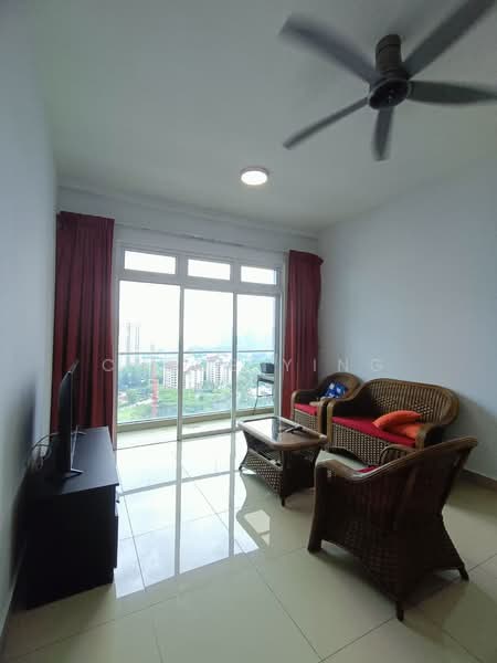 Service Residence for Rent at Twin Galaxy (Dwi Galaksi) - Chloe Ying - Living Room - PropertyGuru.com.my