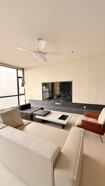 Kondominium untuk Disewa di Impression U-Thant - Melvin Siew - Living Room - PropertyGuru.com.my