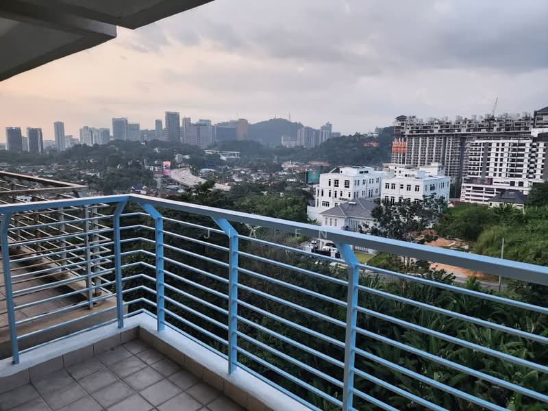 Condominium for Rent at Mas Kiara Residences - Jia En - Balcony - PropertyGuru.com.my