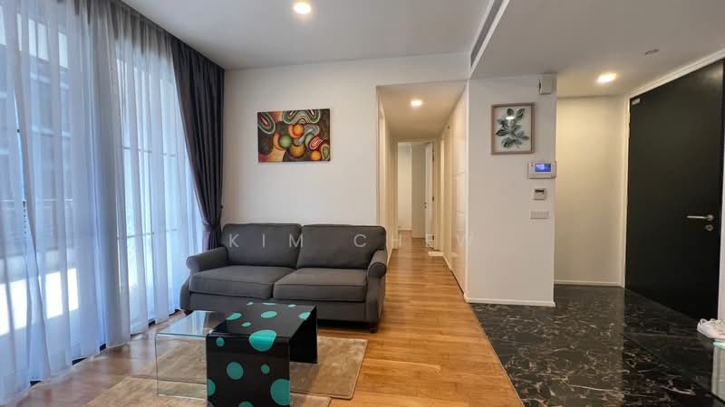 Servis Apartment untuk Disewa di Arcoris Residences - Kim Chew - Living Room - PropertyGuru.com.my