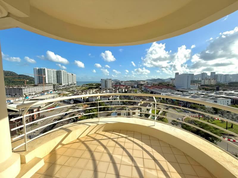 Condominium for Rent at Gold Coast Resort Condominium - Danny Ch'ng - Balcony - PropertyGuru.com.my