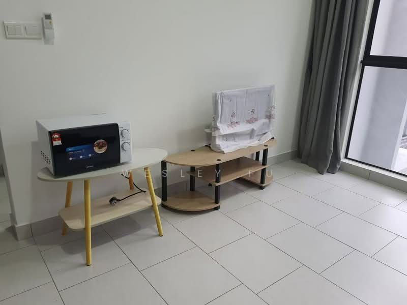 Servis Apartment untuk Disewa di Astetica Residences - Wesley Fu - Living Room - PropertyGuru.com.my