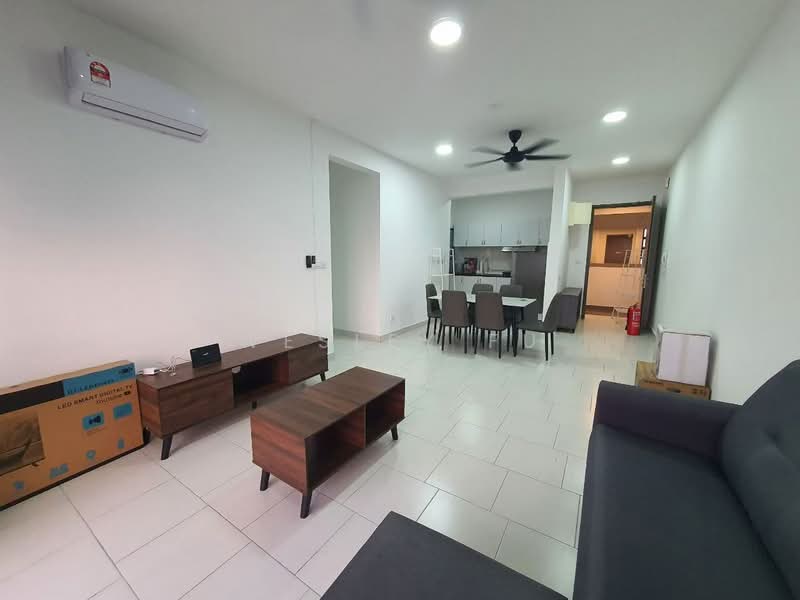 Servis Apartment untuk Disewa di Astetica Residences - Wesley Fu - Living Room - PropertyGuru.com.my