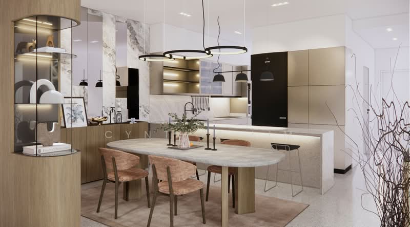 Service Residence for Sale at Wozo Suites - Cynthia Lim - Kitchen - PropertyGuru.com.my