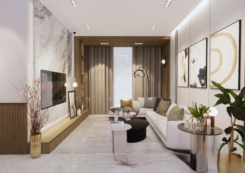 Service Residence for Sale at Wozo Suites - Cynthia Lim - Living Room - PropertyGuru.com.my