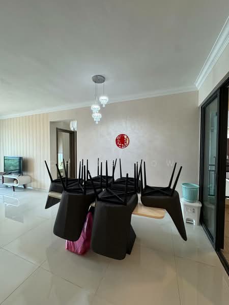 Kondominium untuk Disewa di Starview Bay @ Forest City - Chung How Siew - Living Room - PropertyGuru.com.my