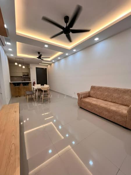 Service Residence for Rent at Sensory Residence @ Southville City - Hamizah . - Living Room - PropertyGuru.com.my