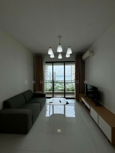 Kondominium untuk Disewa di Regalia Park @ Forest City - Chung How Siew - Living Room - PropertyGuru.com.my