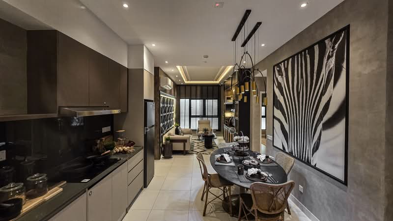 Servis Apartment untuk Dijual di D'Quince Residences - PY Teo - Kitchen - PropertyGuru.com.my