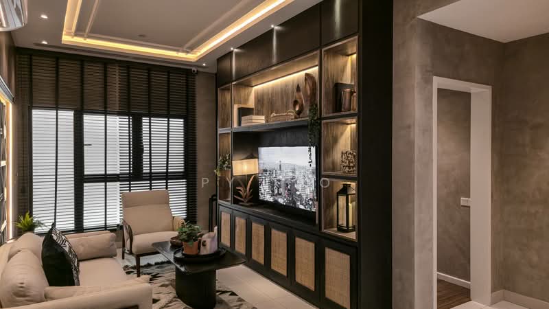 Servis Apartment untuk Dijual di D'Quince Residences - PY Teo - Living Room - PropertyGuru.com.my