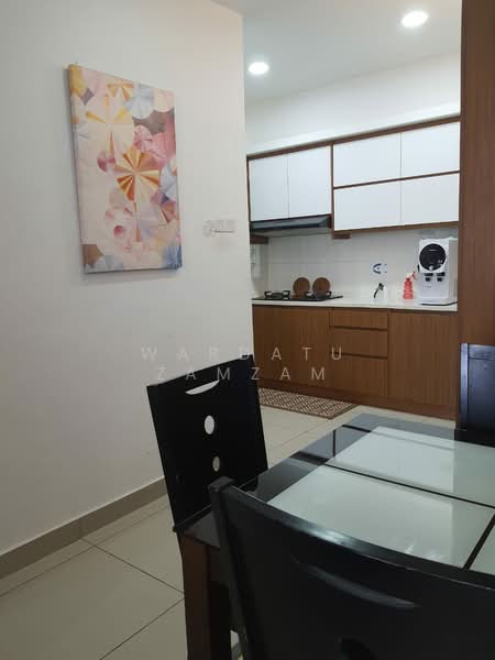 Kondominium untuk Disewa di Dwiputra Residences - Wardatu Zamzam - Kitchen - PropertyGuru.com.my