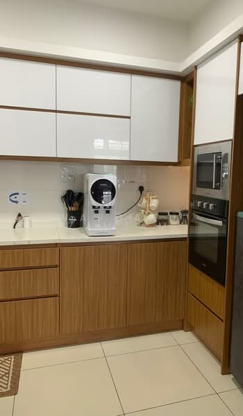 Kondominium untuk Disewa di Dwiputra Residences - Wardatu Zamzam - Kitchen - PropertyGuru.com.my