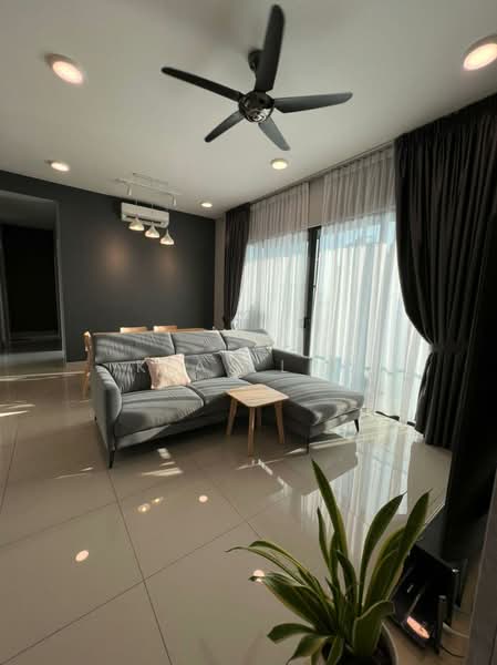 Servis Apartment untuk Disewa di Southlink - Klay Lim - Living Room - PropertyGuru.com.my