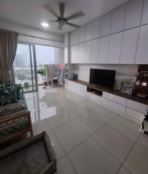 Kondominium untuk Disewa di Villa Crystal - Serene Ker - Living Room - PropertyGuru.com.my