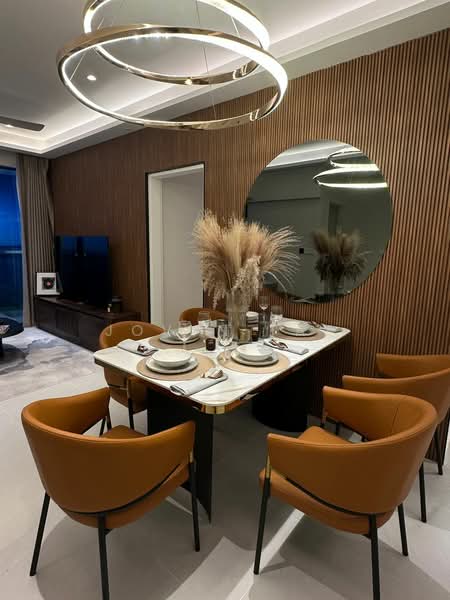 Servis Apartment untuk Dijual di Skypark Kepler @ Lido Waterfront Boulevard - Jovyn Tay - Dining Room - PropertyGuru.com.my