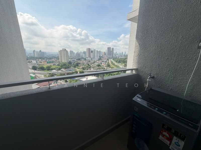 Service Residence for Rent at The Era @ Duta North - Jeannie Teoh - Balcony - PropertyGuru.com.my