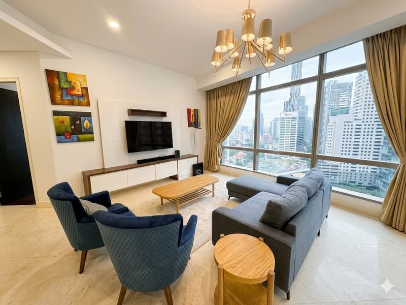 Service Residence for Sale at Banyan Tree Signatures - Lucas Tan - Living Room - PropertyGuru.com.my