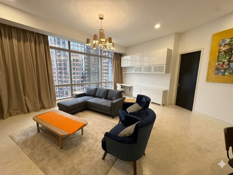 Service Residence for Sale at Banyan Tree Signatures - Lucas Tan - Living Room - PropertyGuru.com.my