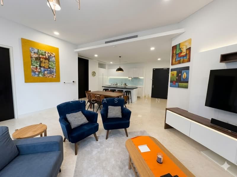 Service Residence for Sale at Banyan Tree Signatures - Lucas Tan - Living Room - PropertyGuru.com.my