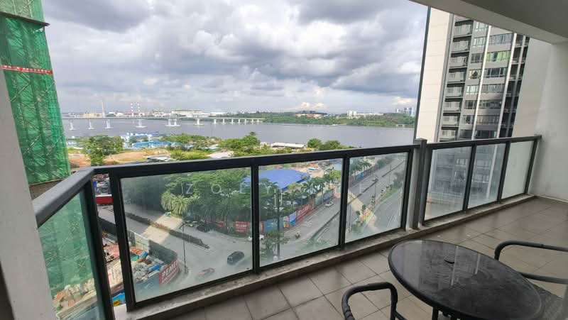 Service Residence for Rent at R&F Princess Cove Phase 1 - Zoey Lee - Balcony - PropertyGuru.com.my