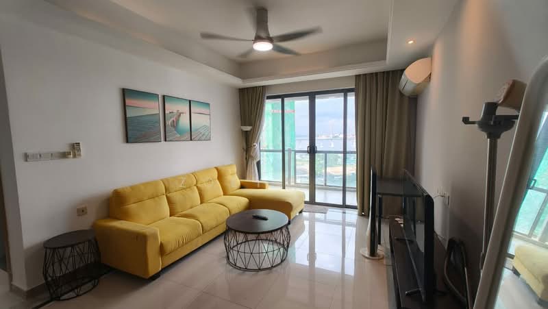 Service Residence for Rent at R&F Princess Cove Phase 1 - Zoey Lee - Living Room - PropertyGuru.com.my