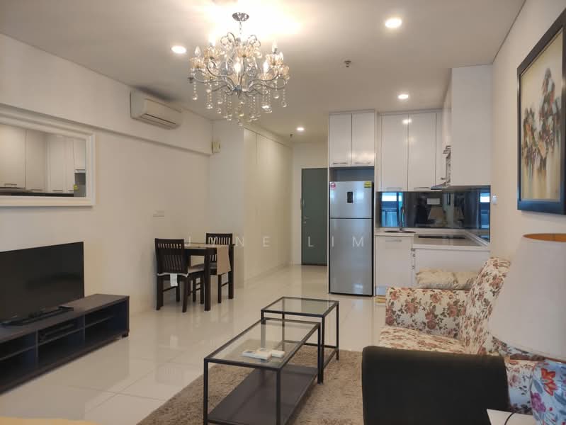 Servis Apartment untuk Disewa di Mercu Summer Suites - Jyne Lim - Living Room - PropertyGuru.com.my