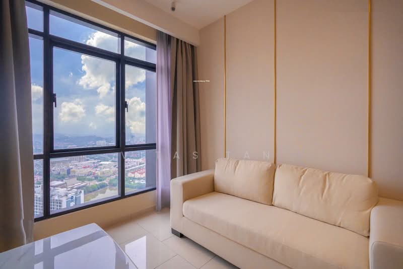 Servis Apartment untuk Disewa di Hill10 Residence @ i-City - Vitas Tan - Living Room - PropertyGuru.com.my