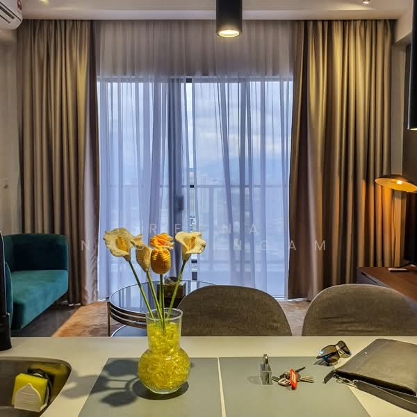 Servis Apartment untuk Disewa di Trion @ KL - Reena Nagalingam - Living Room - PropertyGuru.com.my