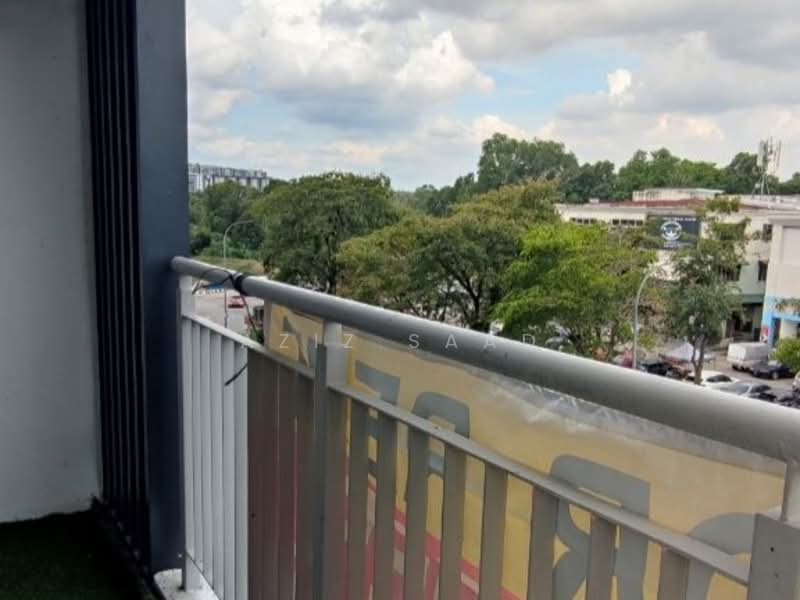 Service Residence for Rent at DK Impian - Aziz Saad - Balcony - PropertyGuru.com.my