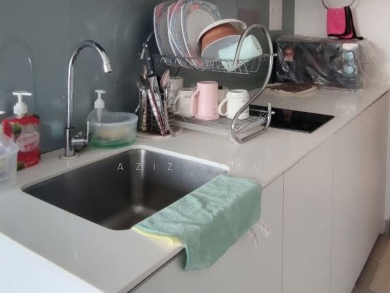 Service Residence for Rent at DK Impian - Aziz Saad - Kitchen - PropertyGuru.com.my