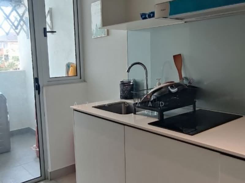 Service Residence for Rent at DK Impian - Aziz Saad - Kitchen - PropertyGuru.com.my