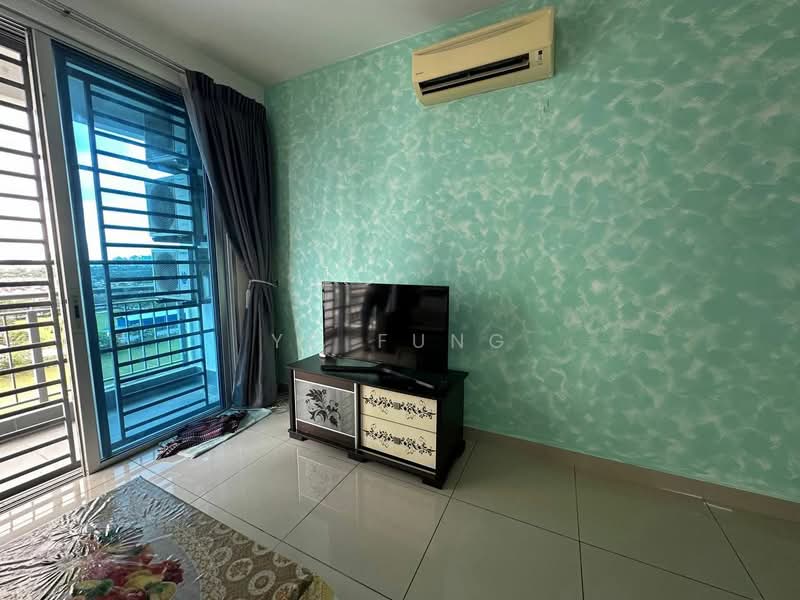 Service Residence for Rent at D'Ambience Residences (Pangsapuri Ikatan Flora) - YC Fung - Living Room - PropertyGuru.com.my