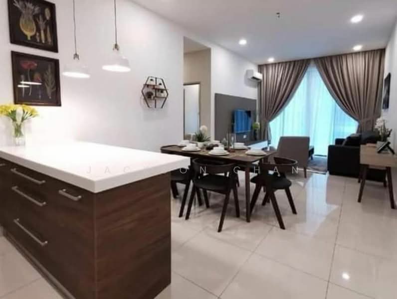 Kondominium untuk Dijual di Kingfisher @ Putatan - Jackson Chan - Living Room - PropertyGuru.com.my