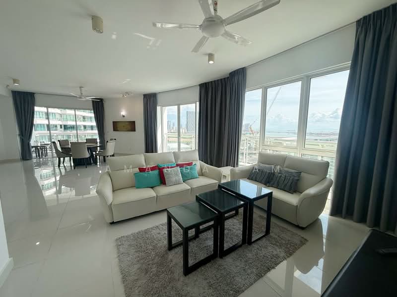 Condominium for Rent at Gurney Paragon - Amanda Lam - Living Room - PropertyGuru.com.my