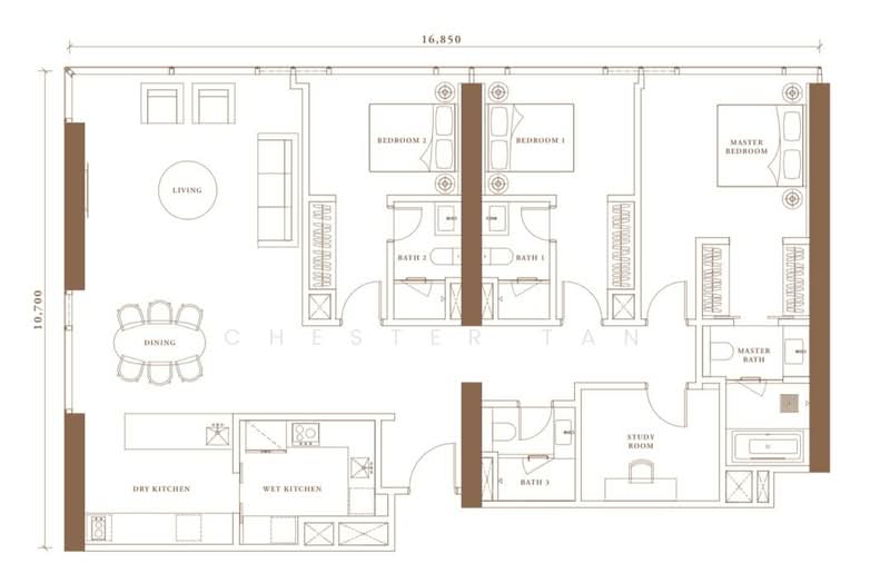 Servis Apartment untuk Dijual di Windsor Suites @ Pavilion Damansara Heights - Chester Tan - PropertyGuru.com.my