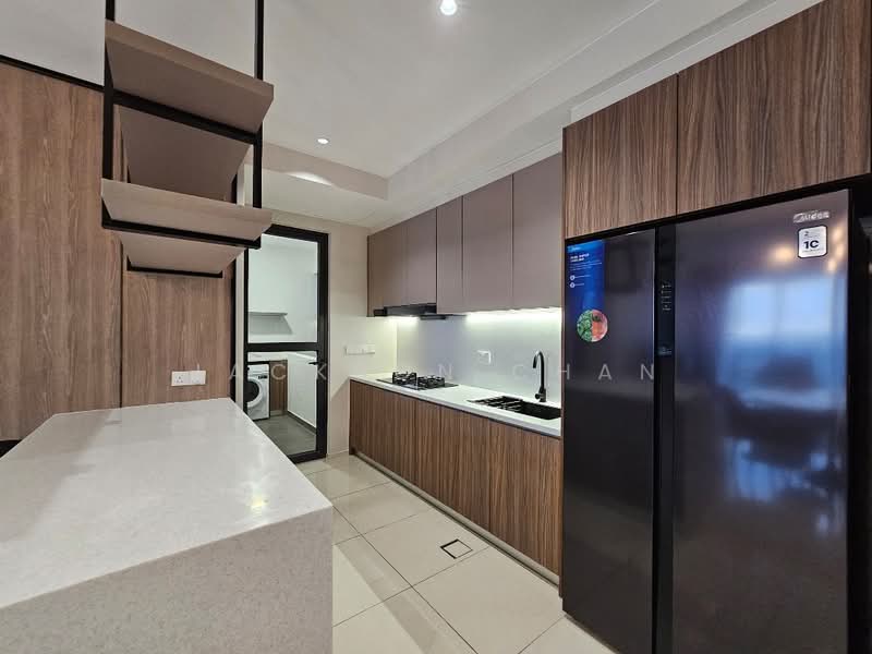 Kondominium untuk Dijual di Jesselton Twin Towers - Jackson Chan - Kitchen - PropertyGuru.com.my