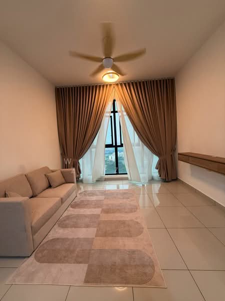 Service Residence for Rent at Conezion Residences - Wardatu Zamzam - Living Room - PropertyGuru.com.my
