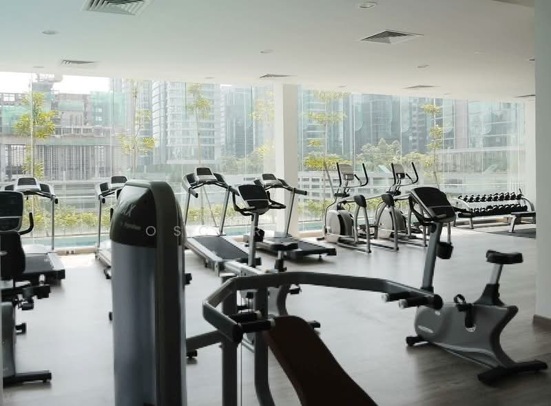 Servis Apartment untuk Dijual di South View - Oscar Pong - Gym - PropertyGuru.com.my