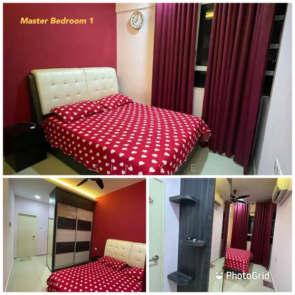 Service Residence for Rent at P'residen - Sin Yie - Master Bedroom - PropertyGuru.com.my